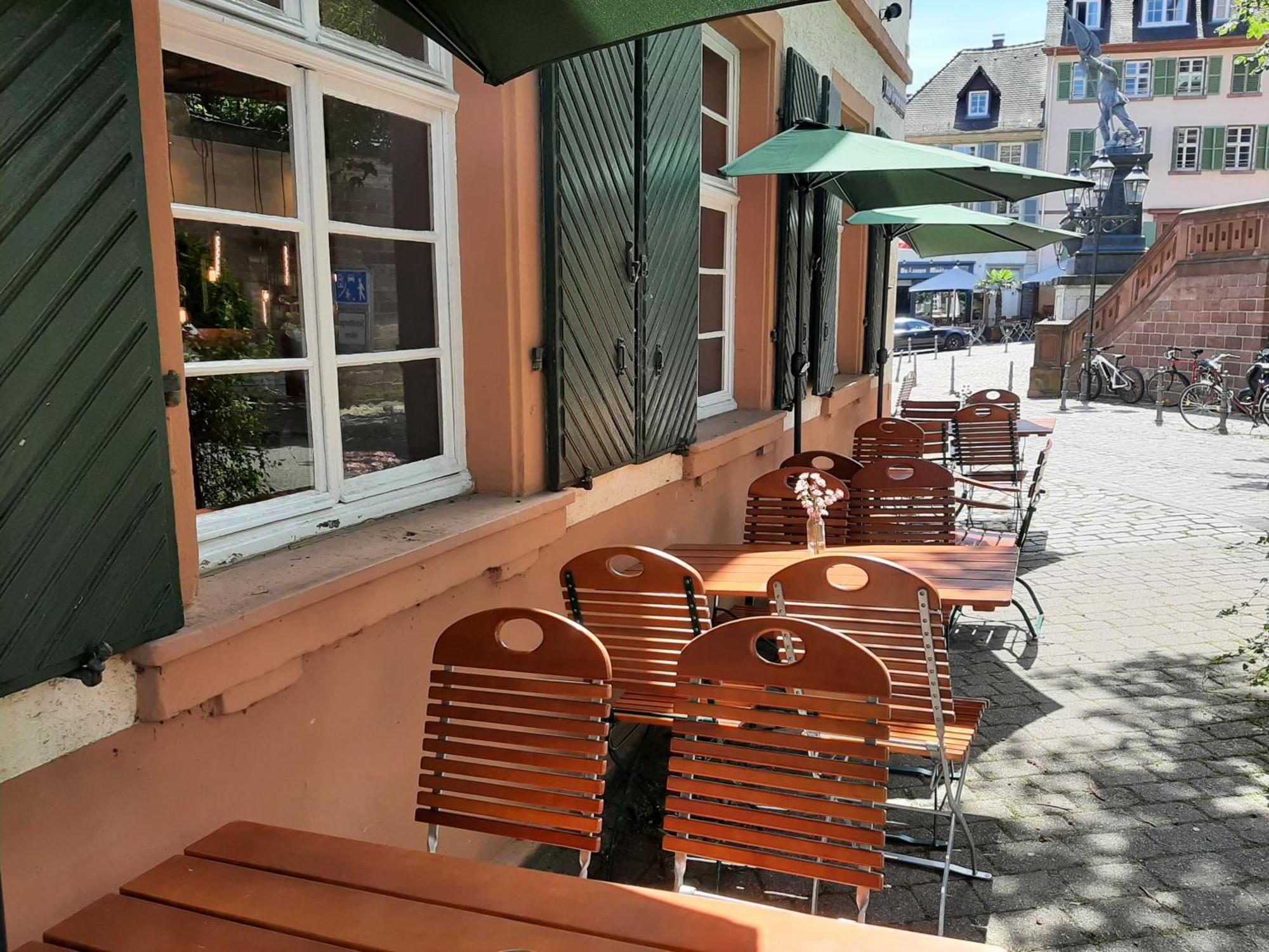 Historischer Adelshof Am Marktplatz, Atelier 70 M² Weinheim Dış mekan fotoğraf
